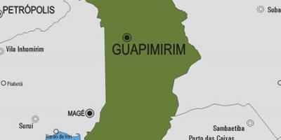 नक्शे के Guapimirim नगर पालिका