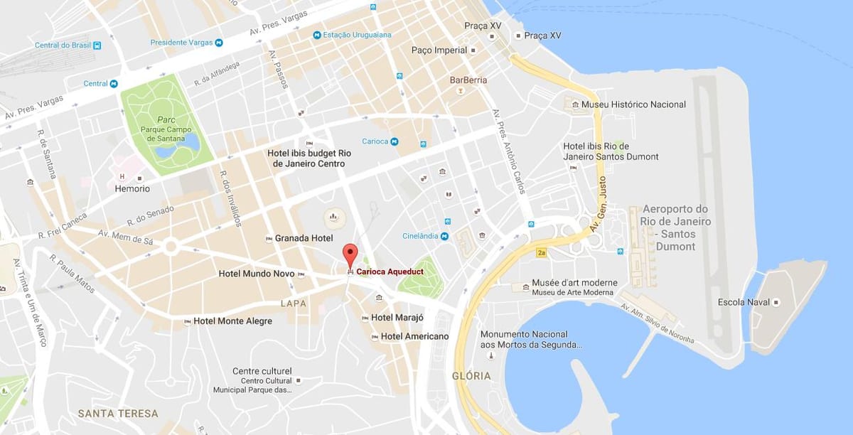 नक्शे के आर्क्स के Lapa