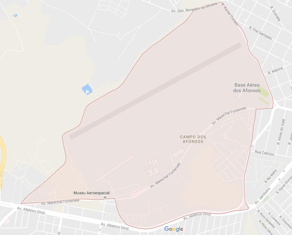 नक्शे के कॅंपो डोस आफोनसोस में
