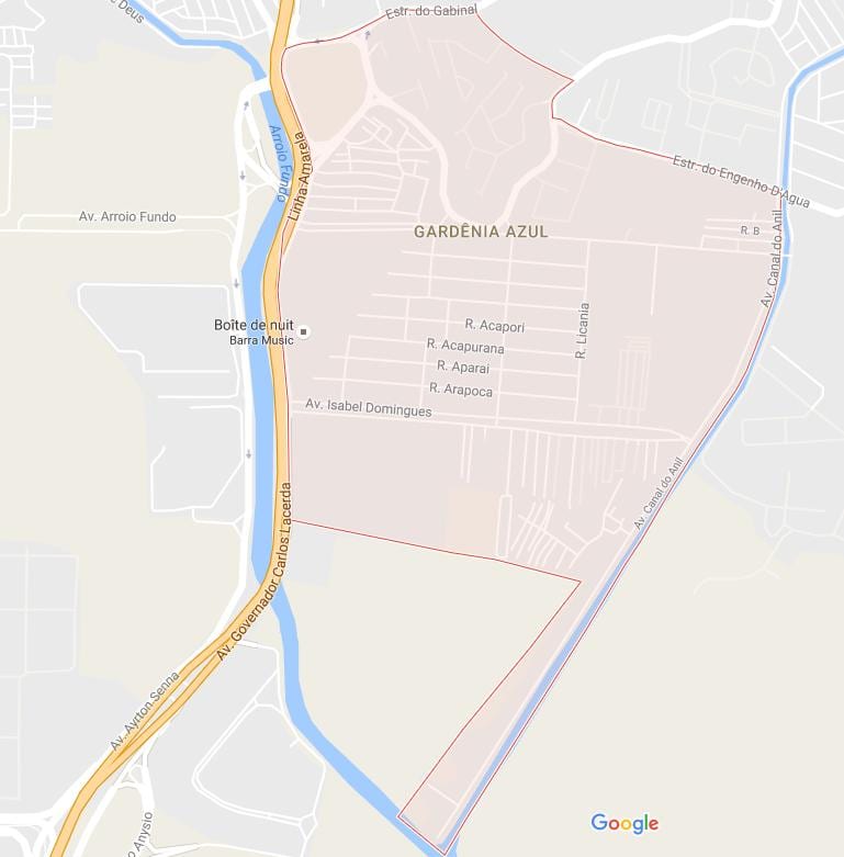 नक्शे के गार्डनिया आज़ूल में