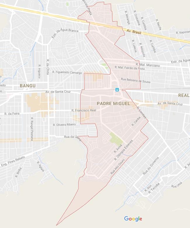 नक्शे के पॅड्रे मिगेल में