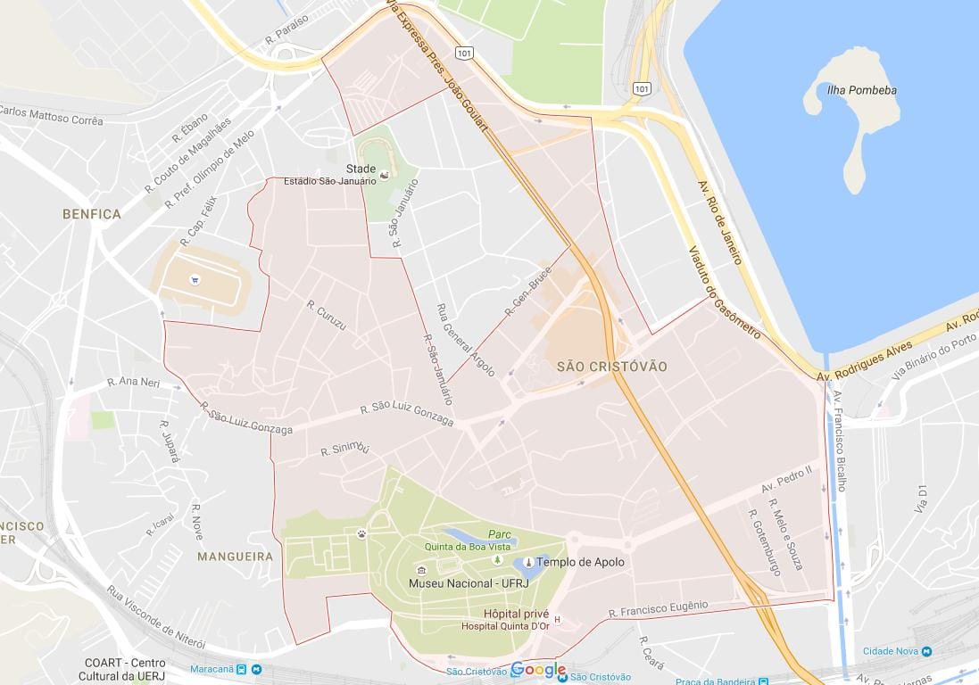 नक्शे के सं Cristóvão