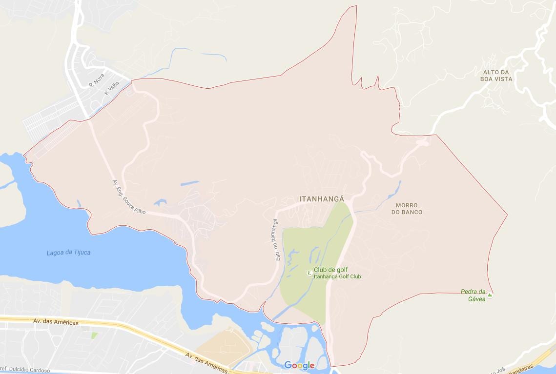 नक्शे के Itanhangá