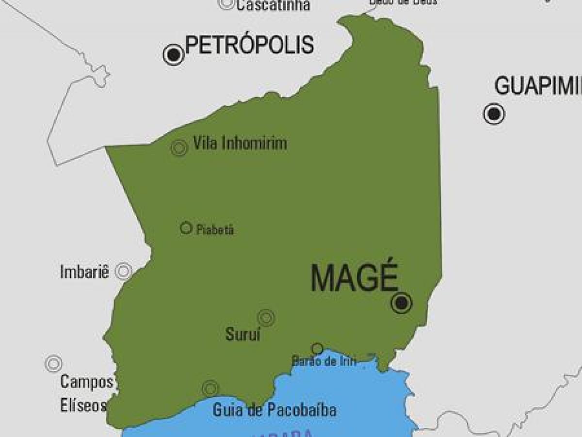नक्शे के Magé नगर पालिका