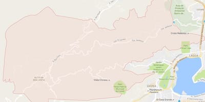 नक्शे की आल्टो डा बोवा विस्टा