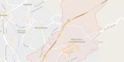 नक्शे के फ्रेगुएसिया दे जकारेपगुआ