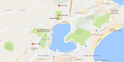 नक्शे के पार्क में लगे