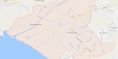 नक्शे के सांता क्रूज़