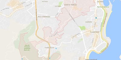 नक्शे के सांता टेरेसा