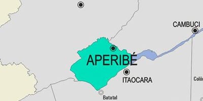 नक्शे के Aperibé नगर पालिका