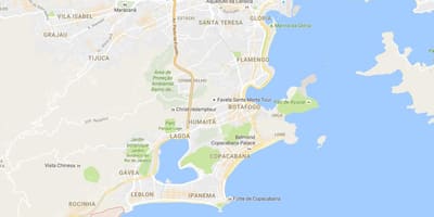 नक्शे के favela विडीगाल
