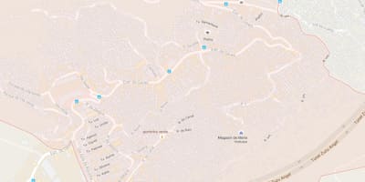 नक्शे के favela Rocinha