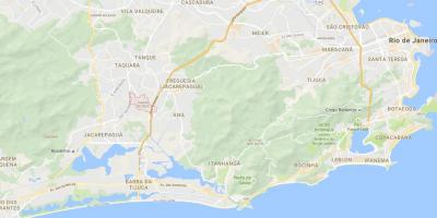 नक्शे के favela सिडेड दे डस