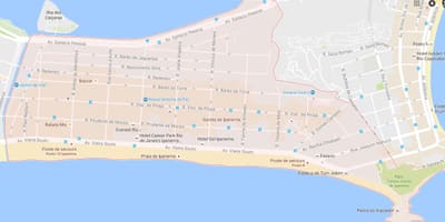 नक्शे के Ipanema