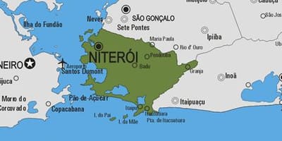 के नक्शे नगर पालिका Niteroi