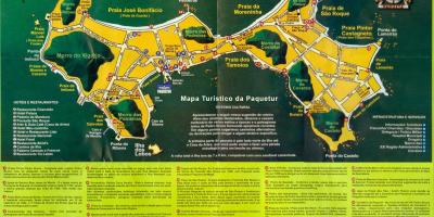 नक्शे के Paquetá