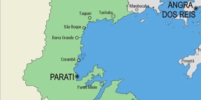 नक्शे के Parati नगर पालिका