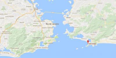 मानचित्र समुद्र तट के Itaipú