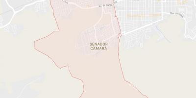 नक्शे के सेनाडोर Camará